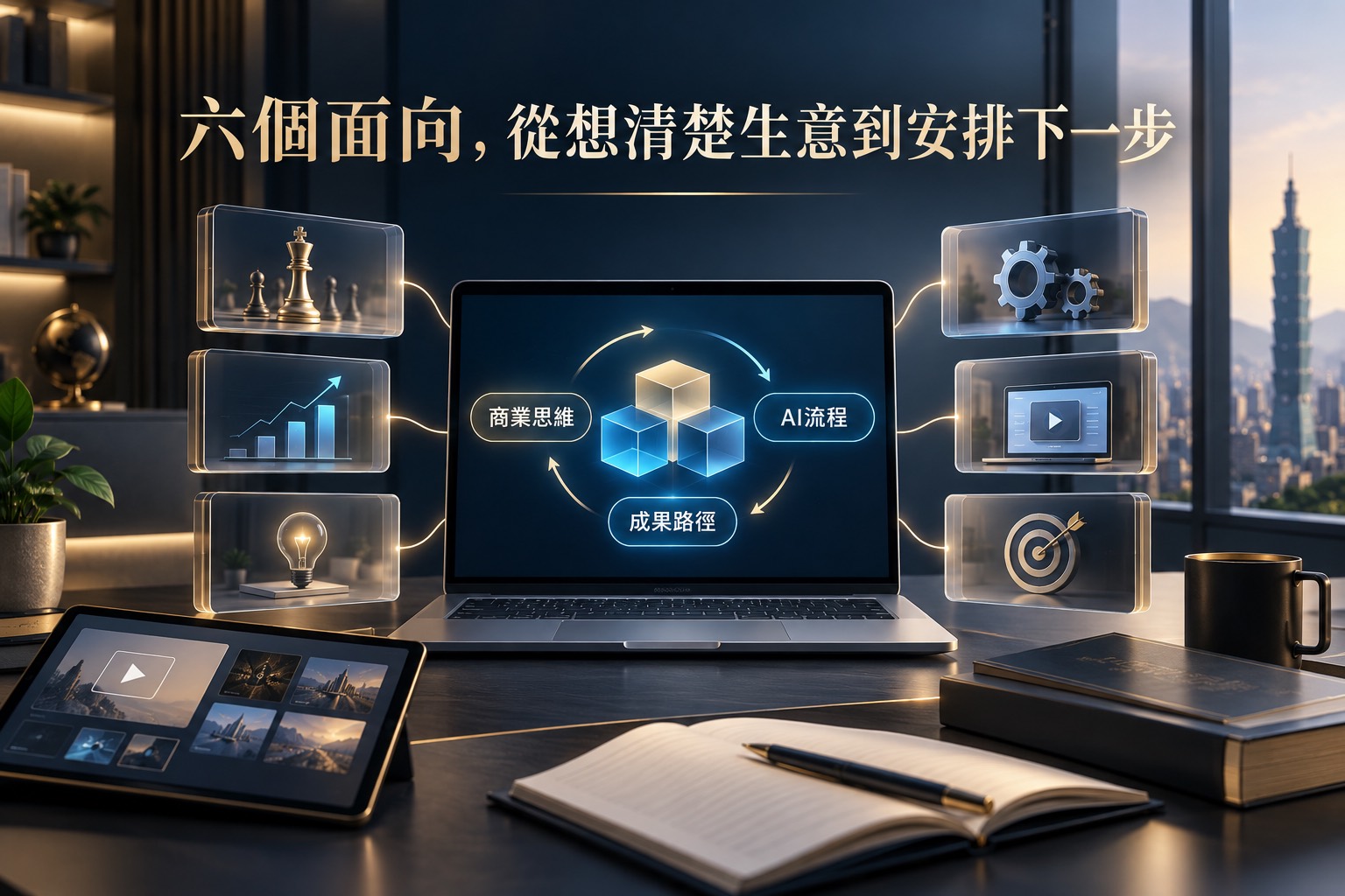 六個面向，從想清楚生意到安排下一步