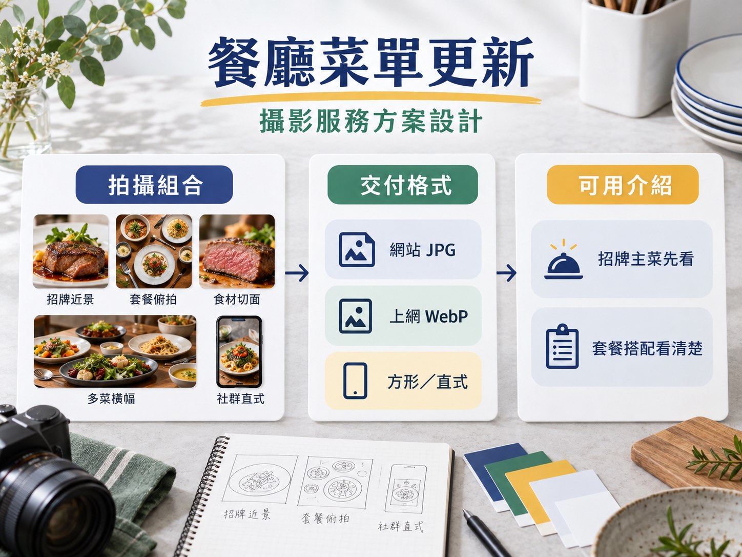 同樣的攝影專業，換個使用情境就該換一套方案｜呈現方法、流程與判斷標準